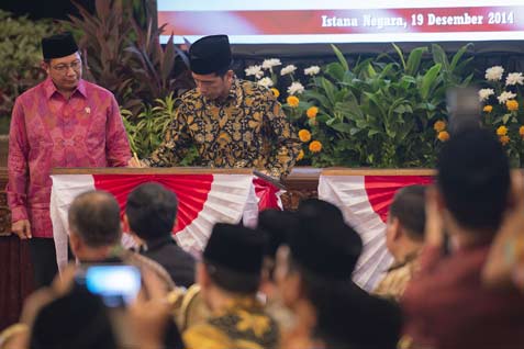  Presiden Resmikan Transformasi 3 IAIN Jadi Universitas, 9 Sekolah Tinggi Jadi IAIN