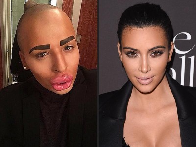  Inilah Foto-foto Cowok Mirip Kim Kardashian