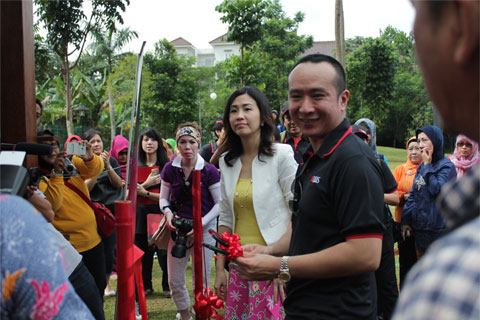  Lebih Dari 150 Relawan DBS Indonesia Berkontribusi Remajakan Taman Kahfi di Jagakarsa