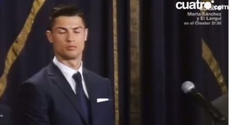  Ronaldo Tertidur Saat Hadiri Peresmian Patung Dirinya