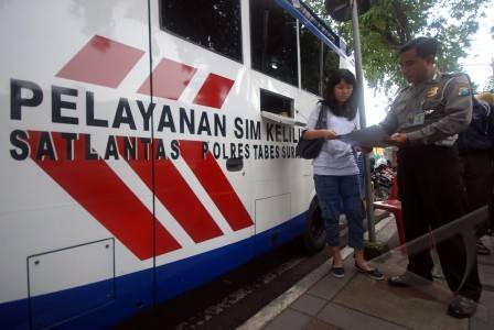  PELAYANAN SIM KELILING: Berikut Lokasi Bus di Jakarta Hari Ini