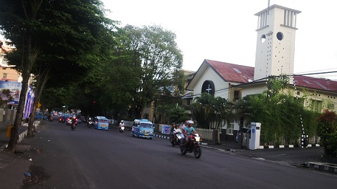  NATAL 2014: Jalan Protokol di Manado Lengang