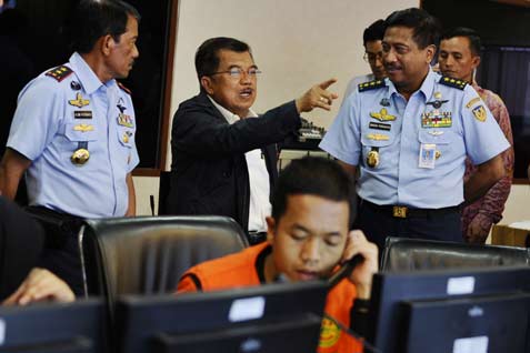  AIR ASIA QZ8501 HILANG: Wapres JK Perintahkan Pengerahan Segala Kemampuan