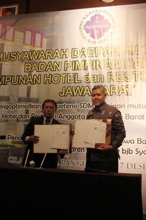  PHRI Jabar Fasilitasi Hotel &amp; Restoran Melalui Pinjaman Bank Syariah