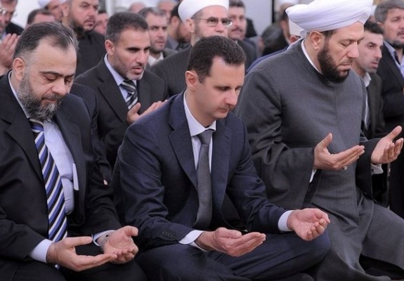  Presiden Suriah Bashar al-Assad Muncul Saat Maulid Nabi