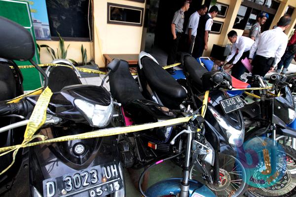  Polres Cirebon Amankan 151 Motor Tak Bertuan