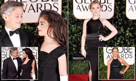  Lucu, Fotografer Ini Buat Foto Tiruan Selebritis di Golden Globe dengan Model Balita