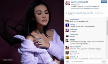  Di Foto, Aurel Mirip Banget Krisdayanti Waktu Muda