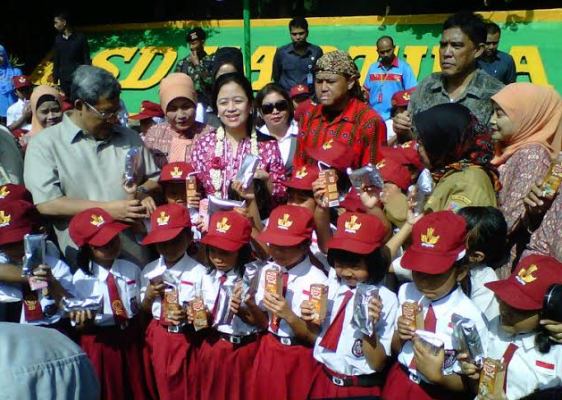  Atasi Kekurangan Gizi, Menko Puan Anjurkan Minum Jamu Sejak Usia Dini