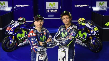  Tim Movistar Yamaha MotoGP 2015 Launching di Madrid