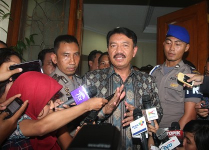 Massa Pendukung BG Penuhi PN Jaksel