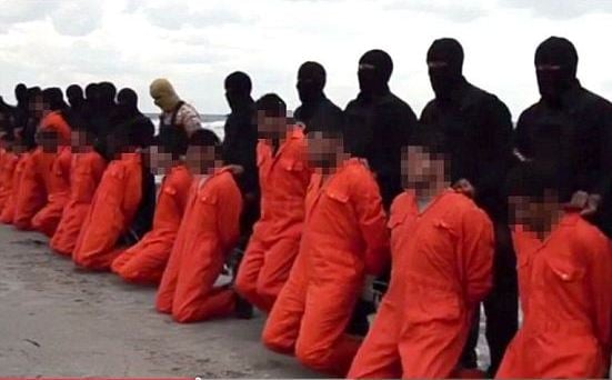  Mengerikan, ISIS Rilis Video Pemenggalan 21 Warga Mesir