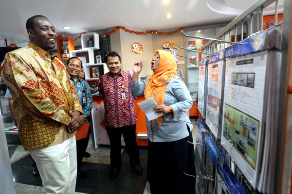  FOTO: Pos Indonesia Terima Kunjungan Dari Universal Postal Union