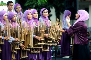  Perayaan KAA ke-60, Rekor Dunia Pertunjukan Angklung Siap Dicatat