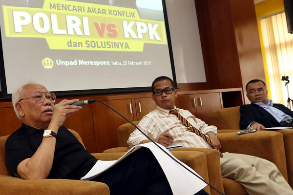  FOTO: Unpad Gelar Diskusi \'Mencari Akar Konflik Polri vs KPK dan Solusinya\'