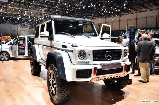  Mercedes-Benz Pamerkan Mobil Konsep Offroad Terbaru, G500 4x4