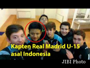  Luar Biasa, Bocah Asal Indonesia Jadi Kapten Real Madrid