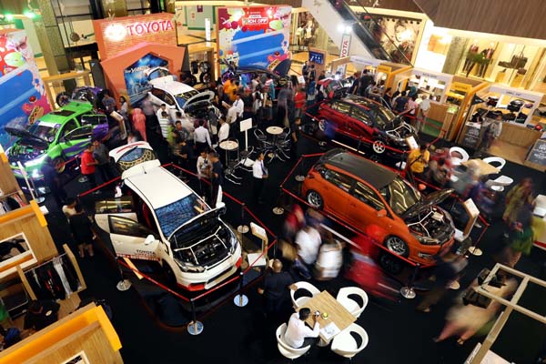  FOTO: Yaris Show Off Dongkrak Penjualan Toyota Yaris