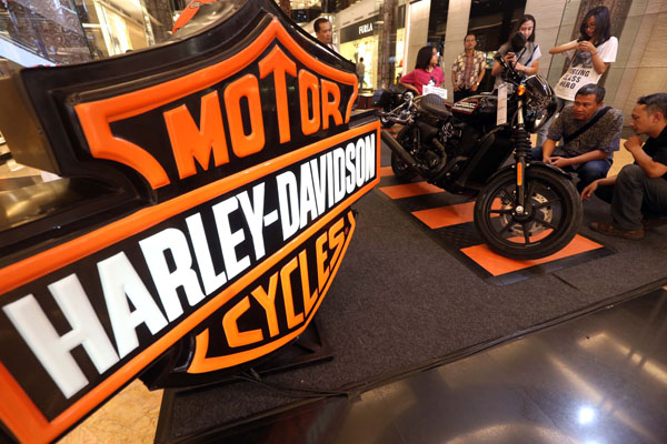  FOTO: 2015, Harley-Davidson Bidik Penjualan 1.000 Unit