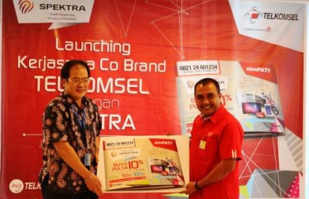  Telkomsel Gandeng Perusahaan Pembiayaan Spektra