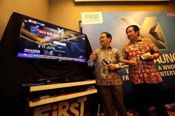  FOTO: Link Net-First Media Meluncurkan x1 Combo HD Packs