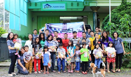  H Clarity Cihampelas Bandung Gelar Kegiatan Paskah Bersama Rumah Kasih