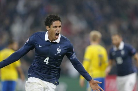  Raphael Varane, Palang Pintu Real Madrid Ini Pimpin Prancis Lawan Denmark