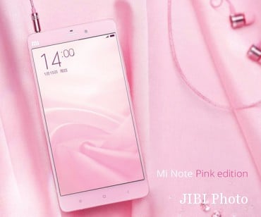  Spek Xiaomi Mi Note Pink Edition, Edisi Spesial Ultah Ke-5