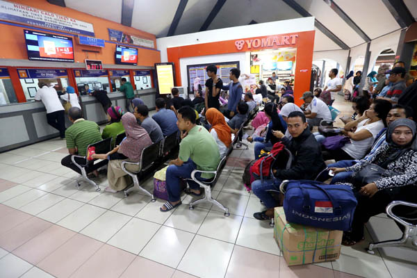  FOTO: KAI mulai jual tiket mudik lebaran 2015