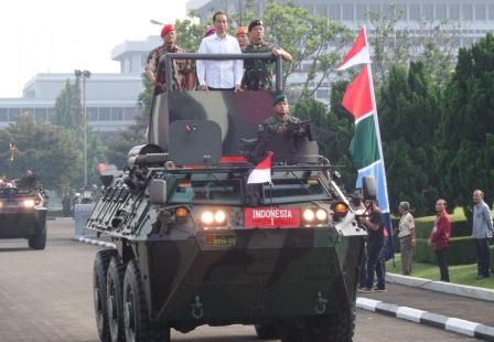  Presiden Jokowi Jadi Warga Kehormatan TNI