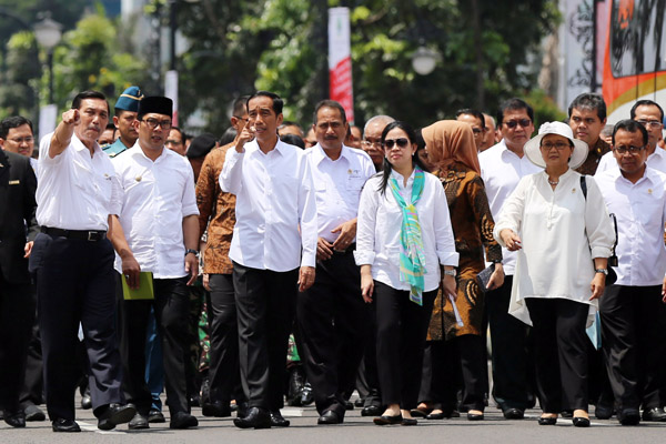  FOTO: Konferensi Asia Afrika: Jokowi Klaim Bandung Siap 95%
