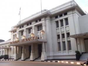  Pagi Ini, Pengamanan di Sekitar Gedung Merdeka Ketat