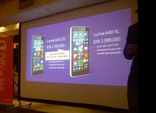  Microsoft Rilis 2 Smartphone Nokia Lumia Seri 640