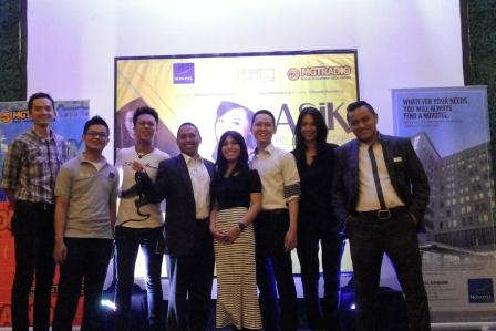  Kamasean dan Gio Ramaikan Acara Musik Asik di Novotel Bandung