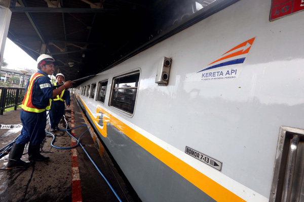  FOTO: MUDIK LEBARAN 2015: KAI Siapkan Anggaran Rp10 Miliar