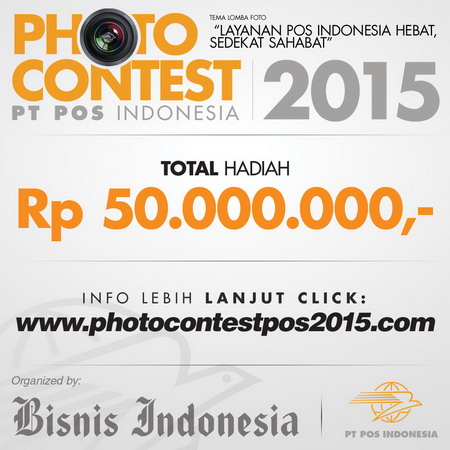  Lomba Foto PT Pos Indonesia Berhadiah Total Rp50 Juta