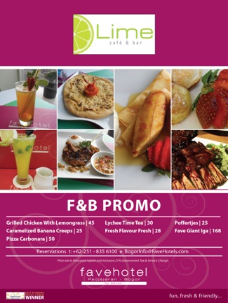  Makanan Sedap & Harga Bersahabat dari Favehotel Padjadjaran Bogor