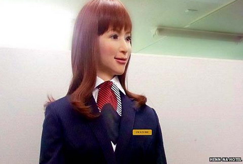  Di Hotel Ini, Anda Akan Dilayani Robot Resepsionis yang Cantik