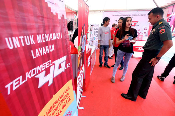  FOTO: Telkomsel Perluas 4G lte di Tujuh Kota