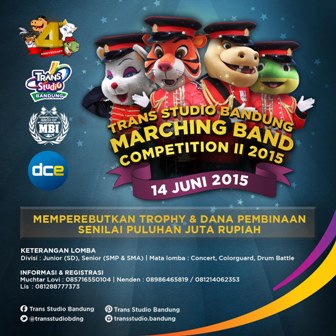  Ulang Tahun TSB Gelar Marching Band Competition II 2015
