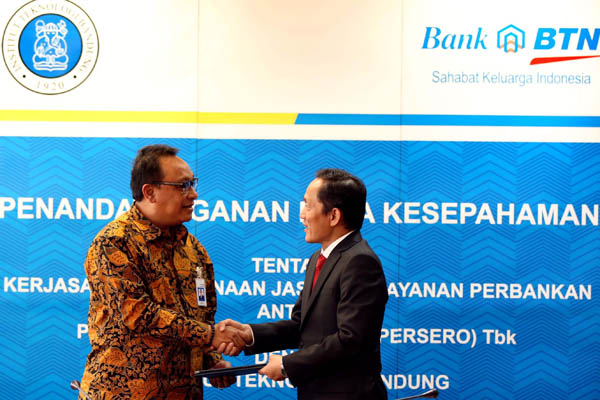  FOTO: BTN Berikan Fasilitas Jasa & Layanan Perbankan ke ITB