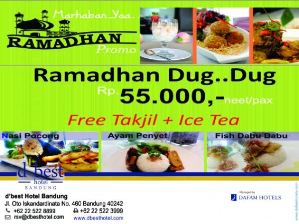 Ramadan Gembira di d’Best Hotel Bandung