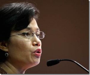  Sri Mulyani Masuk Bursa Kabinet Jokowi?