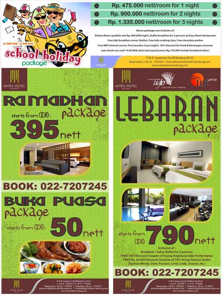  Mitra Hotel Tawarkan Promo Kamar Spesial Liburan &amp; Lebaran