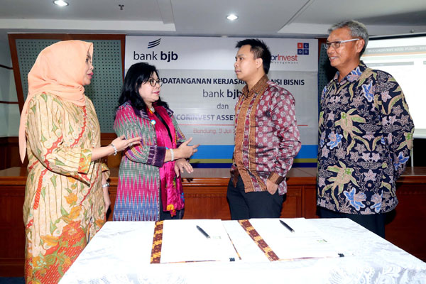  FOTO: Peningkatan Pemasaran Produk Reksa Dana, Bank BJB Gaet PT Sucorinvest Asset Management