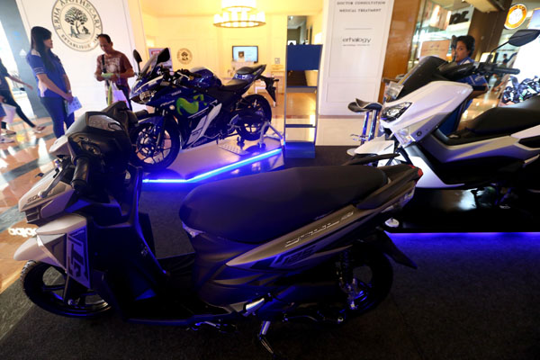  FOTO: Ini Target Pangsa Pasar Yamaha Di Segmen Skutik Dan Sport Tahun 2015