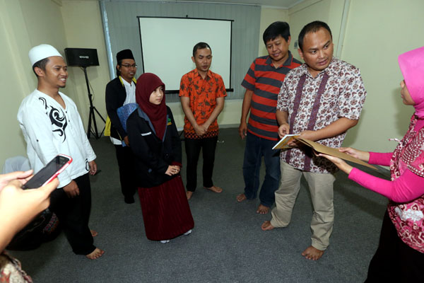  FOTO: Bisnis Indonesia Jabar Serahkan Santunan Kepada Pesantren Al Kasyaf