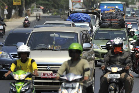  INFO MUDIK: Tegal-Pemalang Padat Pemudik