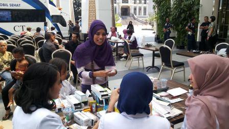  Mobil Sehat CT Foundation Gelar Pengobatan Gratis di Kawasan Terpadu TSB