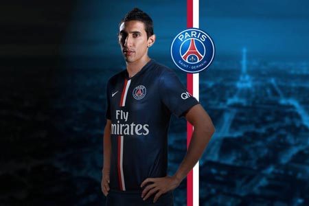  Angel Di Maria Resmi Berseragam PSG